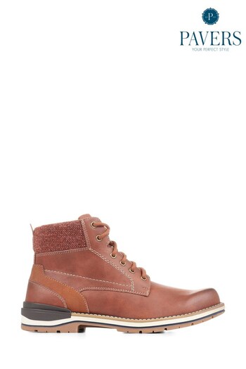 Pavers Natural Ankle Boots (D52683) | £49