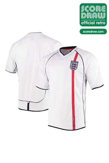 Score Draw England 2002 World Cup Finals White Shirt (D52711) | £45