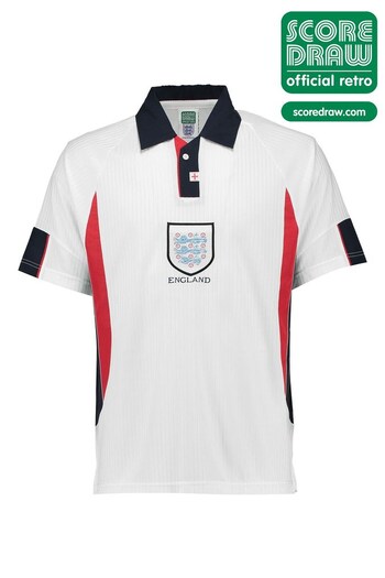 Score Draw England 1998 World Cup Finals Shirt (D52712) | £45