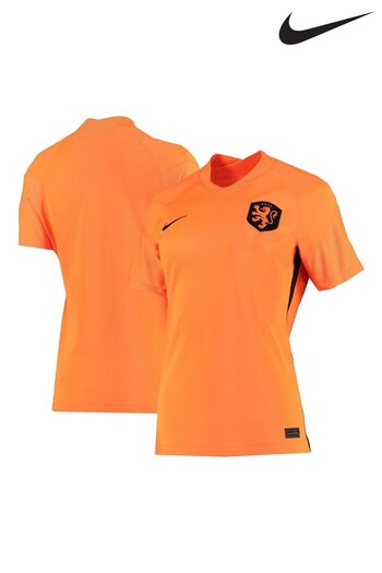 Nike Orange Netherlands Home Stadium 2022 Shirt (D52720) | £75