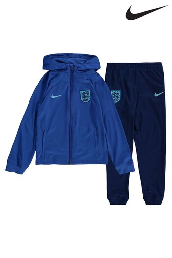 Nike rico Blue England Strike Tracksuit (D52730) | £60