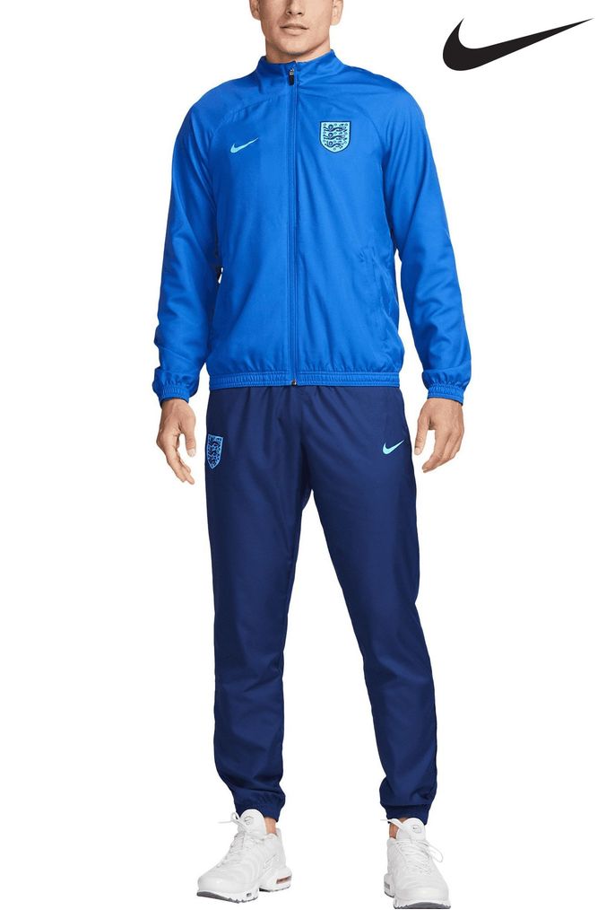 Plain blue tracksuit best sale