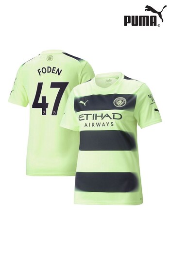 Puma Green Foden - 47 Manchester City 2022-23 Third Shirt (D52788) | £85