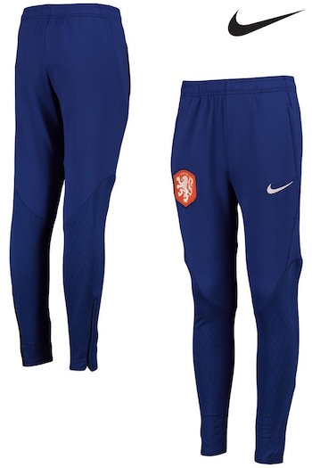Nike Blue Netherlands Strike Pants (D52896) | £50