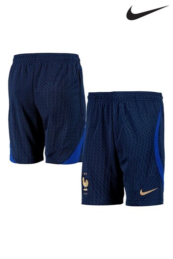 Nike Blue France Strike Shorts (D53057) | £28