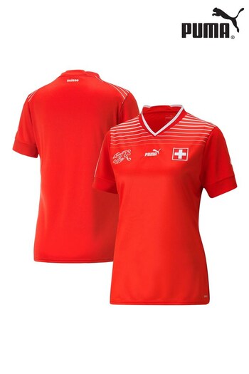 Puma Red Switzerland Home Shirt (D53085) | £70