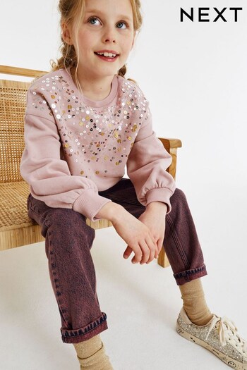 Pink Overdye Mom Jeans dress (3-16yrs) (D53105) | £17 - £22