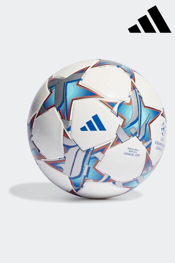 adidas White Kids UCL Junior 290 League 23/24 Group Stage Football (D53144) | £23