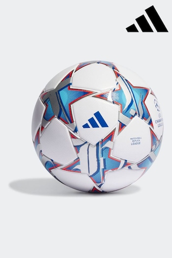 adidas White/Silver A Champ Leg Ball (D53177) | £33