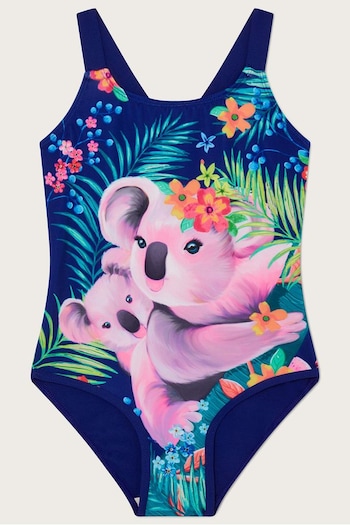 Monsoon Koala Blue Swimsuit (D53192) | £19 - £23