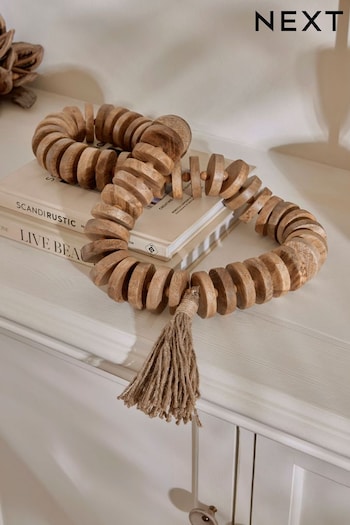 Brown Mango Wood Decorative Chain (D53562) | £16