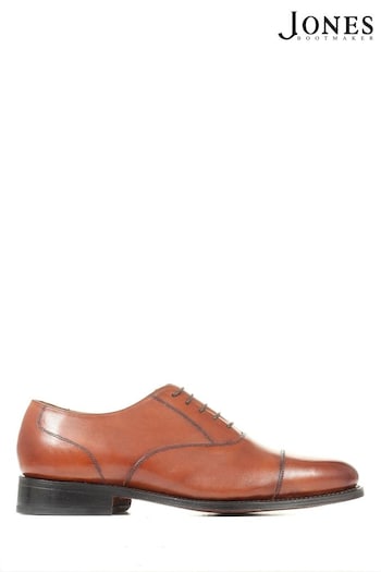 Jones Bootmaker Brown Oxford Shoes (D53917) | £160