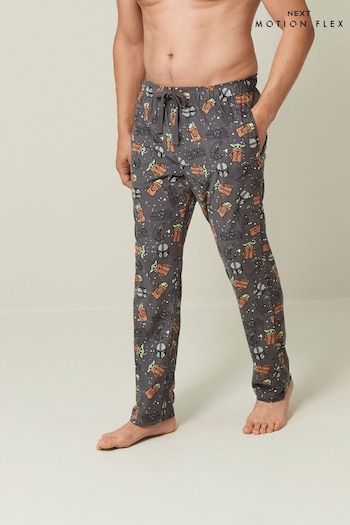 Star Wars Mandolorian Grey License Motionflex Cosy Pyjama Bottoms (D54048) | £22