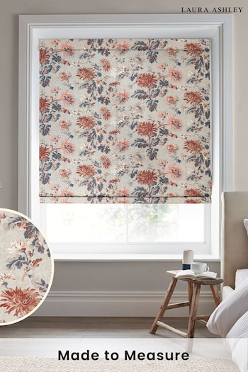 Laura Ashley Red Maryam Made to Measure Roman Blinds (D54090) | £79