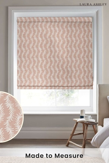 Laura Ashley Pink Dee Made to Measure Roman Blinds (D54105) | £99