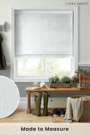 Laura Ashley Green Ambrose Made to Measure Roman Blinds (D54117) | £89