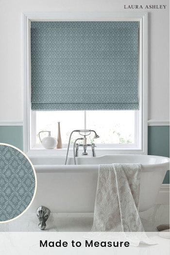 Laura Ashley Green Abingdon Made to Measure Roman Blinds (D54123) | £89