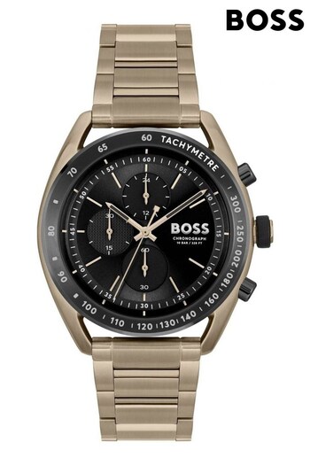 BOSS Gold Plated Gents Center Court Sport Lux Watch (D54168) | £359