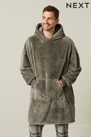 Neutral Oversized Blanket Hoodie (D54373) | £34