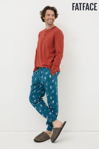 FatFace Blue Yeti Jogger Pyjama Set (D54380) | £55