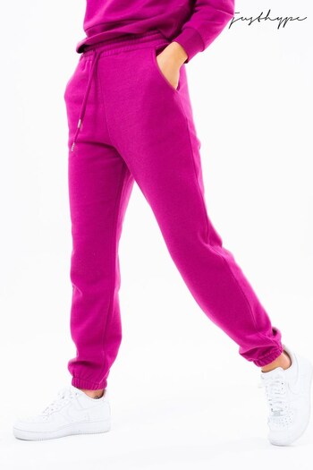 Hype. Womens Purple Berry Drawcord Joggers (D54382) | £30