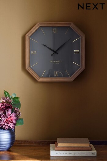 Natural Highgate 40cm Wall Clock (D54418) | £55