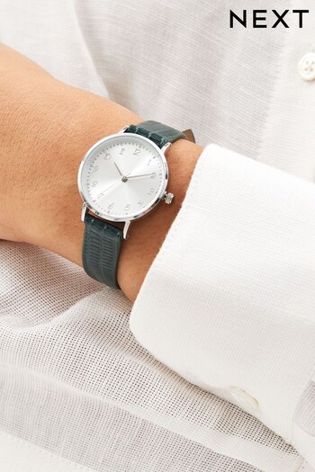 Green Simple Strap Watch (D54935) | £22
