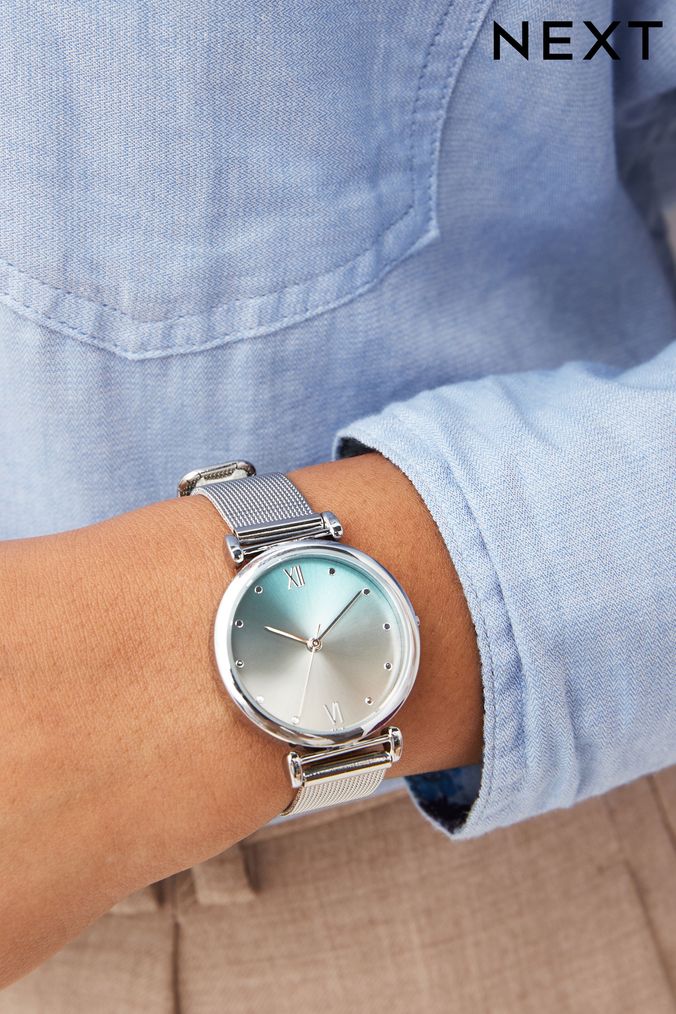 Women s Silver Analogue Watches Next Official Site