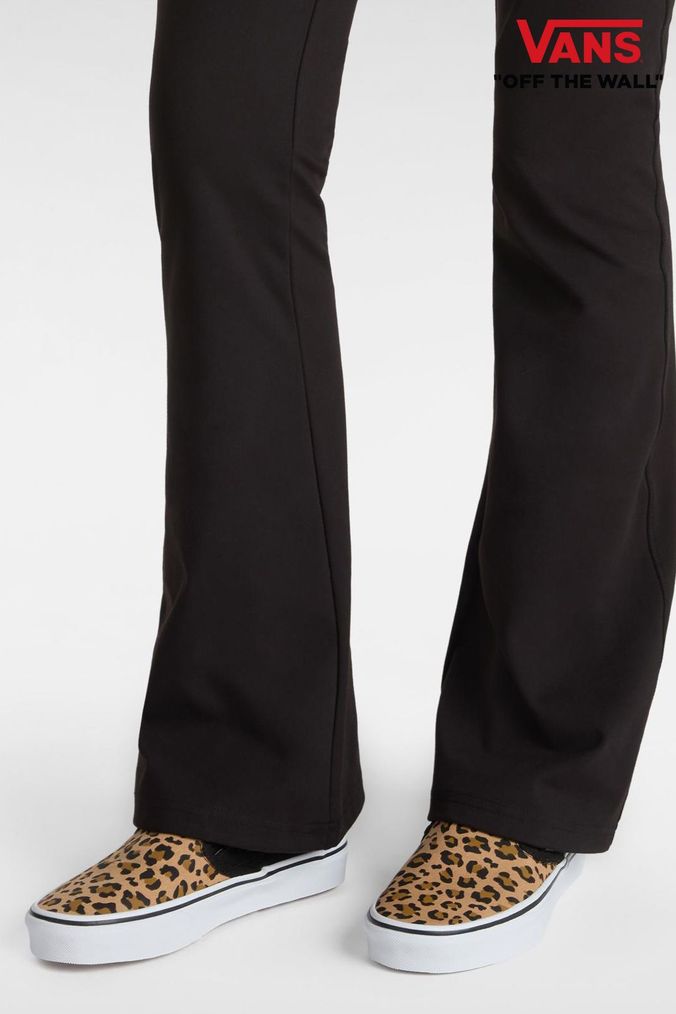 Womens black slip on vans sale store