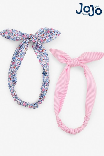 JoJo Maman Bébé Pink 2-Pack Headbands (D55328) | £7
