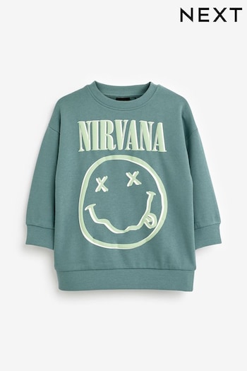 Grey Nirvana Sweatshirt (3mths-8yrs) (D55404) | £15 - £17