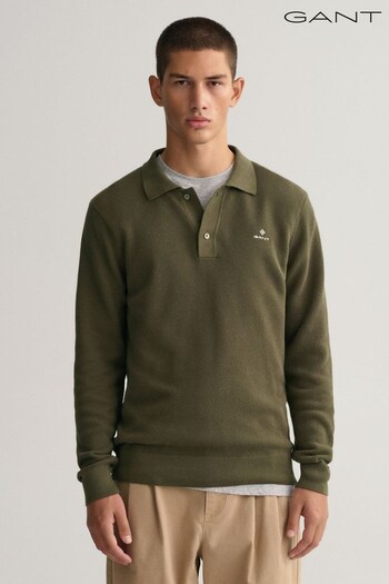 GANT Cotton Pique Polo Jumper (D55505) | £120