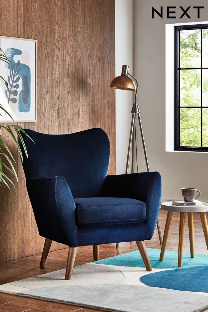 Armchair navy top