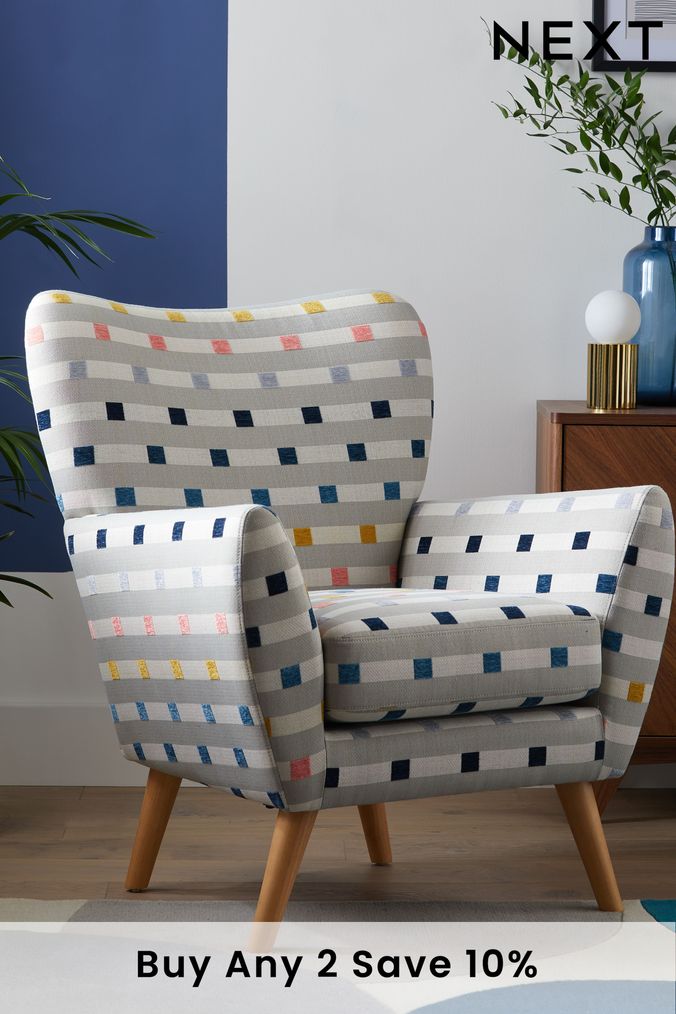 Next sales blue armchair