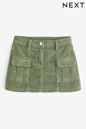 Khaki Green Cargo Skirt (3-16yrs) (D55533) | £12 - £17