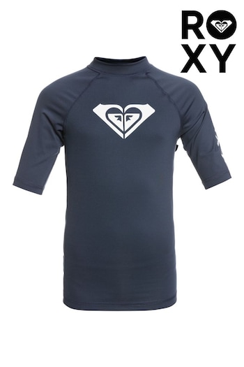 Roxy Whole Hearted Short Sleeve Rash Vest (D55576) | £25