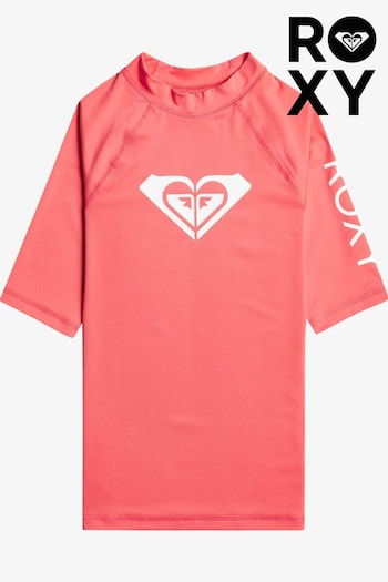 Roxy Whole Hearted Short Sleeve Rash Vest (D55589) | £25
