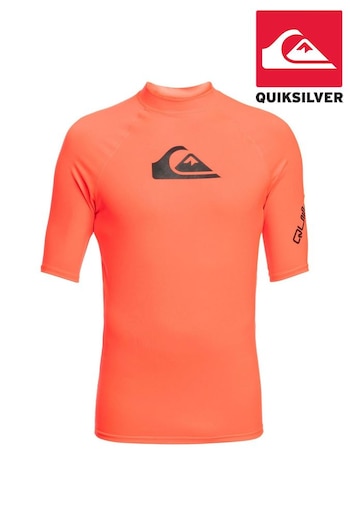 Quiksilver All Time Short Sleeves Rash Vest (D55774) | £27