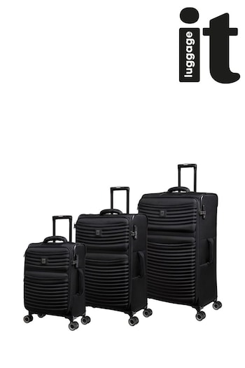 IT Luggage Precursor Three Piece Expandable Soft Suitcase Set (D56030) | £240