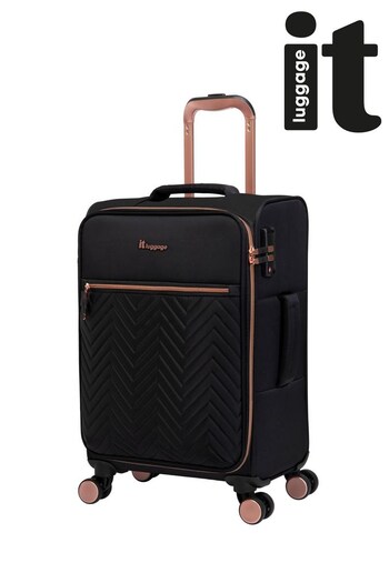 IT Luggage Purple Lux Lite Softside Cabin Suitcase (D56035) | £60