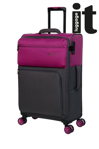IT Luggage Medium Duo-Tone Soft Suitcase With TSA Lock (D56052) | £60