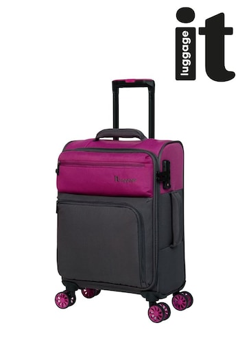 IT Luggage Duo Tone Softside Lite Cabin Suitcase (D56054) | £50