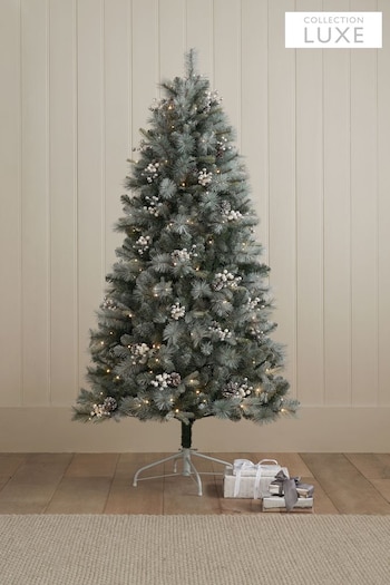 Green 6ft Pre Lit Collection Luxe Christmas Tree (D56061) | £185