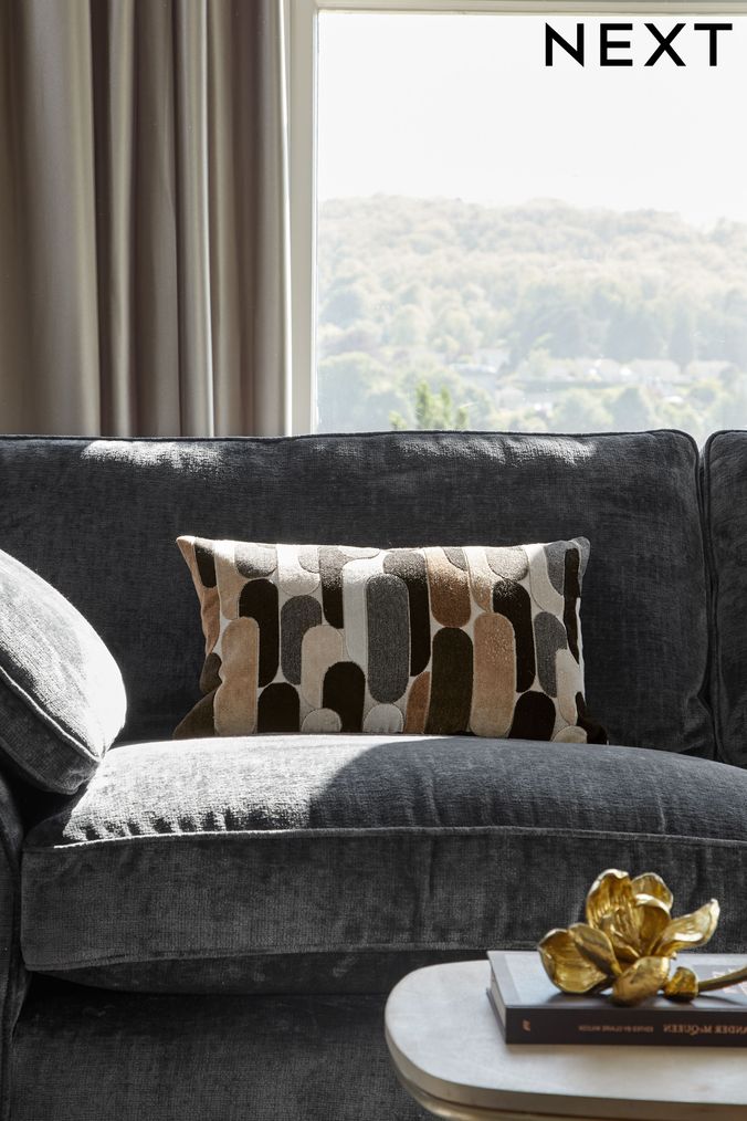 Grey store rectangle cushions