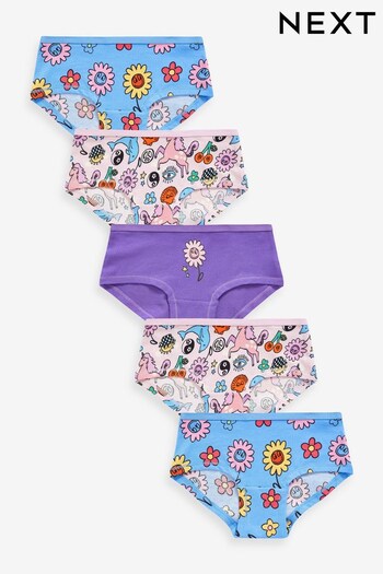 Blue Character Hipster Briefs 5 Pack (2-16yrs) (D56378) | £9 - £13