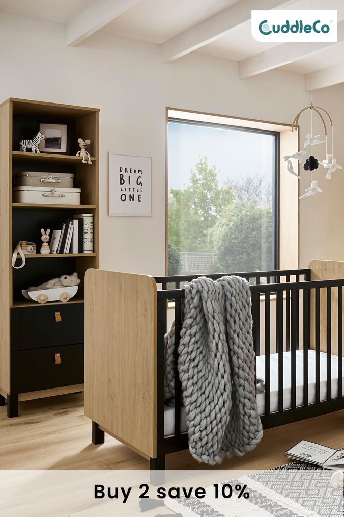 Black nursery shop furniture set