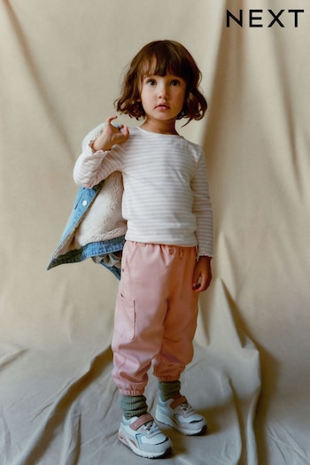Pink Lined Cargo enduit Trousers (3mths-7yrs) (D56523) | £17 - £21