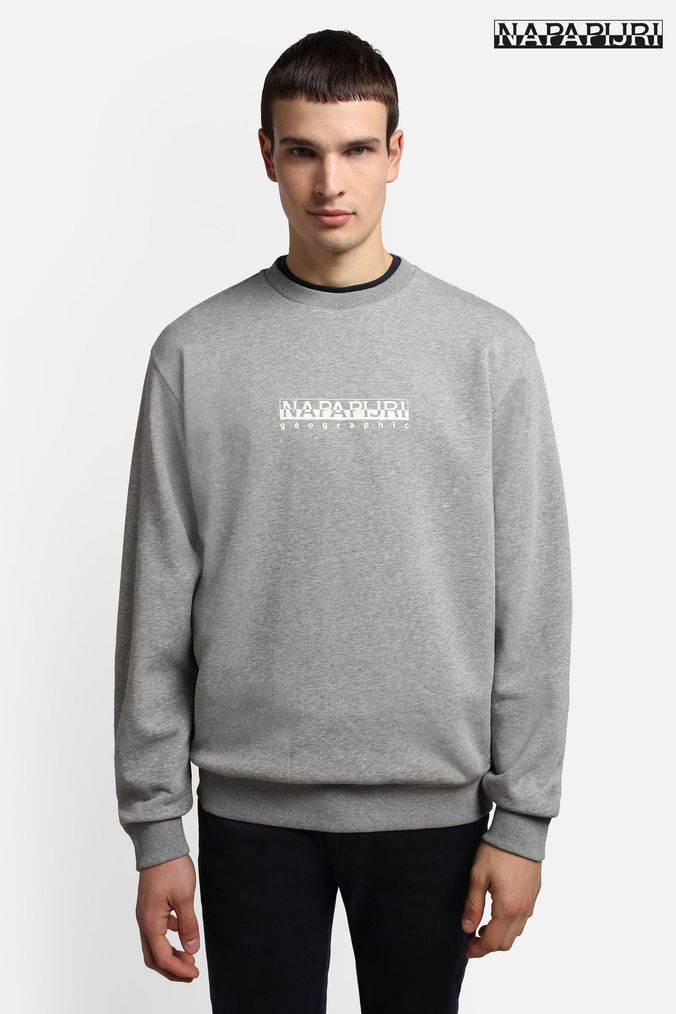 Grey napapijri jumper outlet
