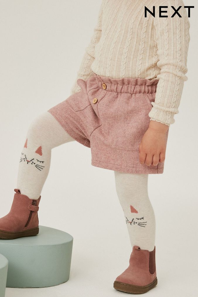 Baby girl shorts best sale and tights set