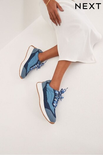 Blue Forever Comfort® Panel Detail Chunky Trainers (D56695) | £45